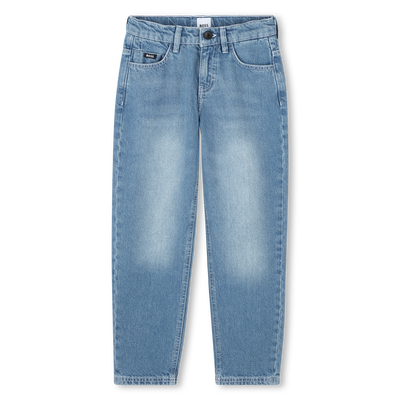 Pantal&oacute;n ancho con 5 bolsillos BOSS NI&Ntilde;O