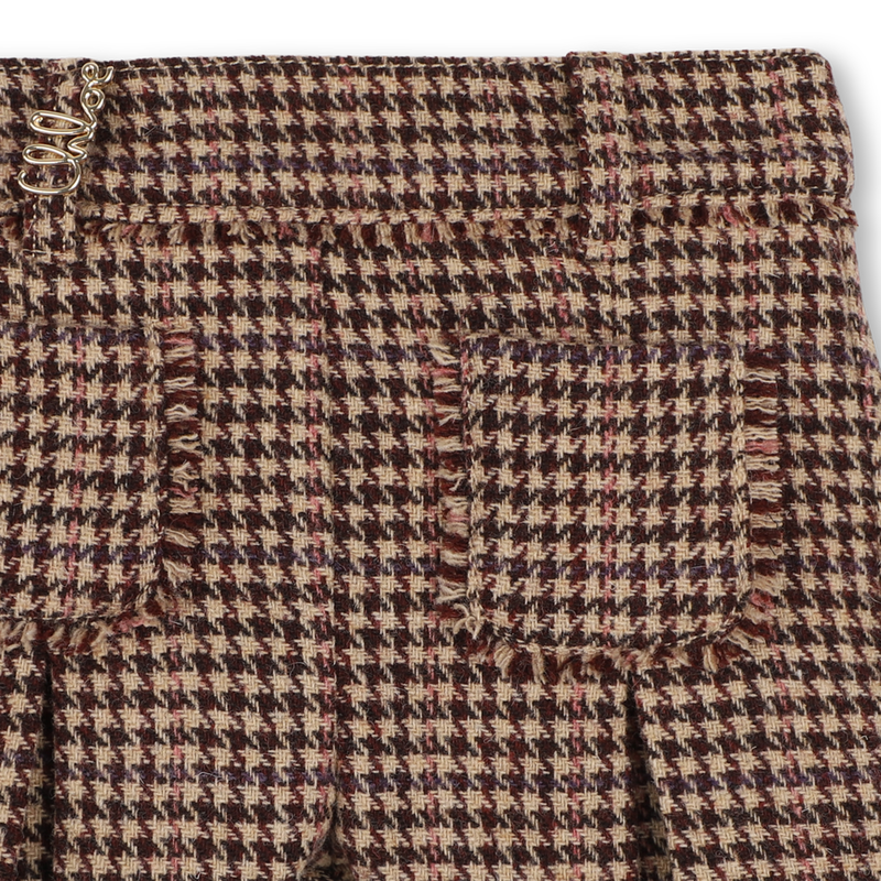Short de cuadros CHLOE 
                        NI&Ntilde;A