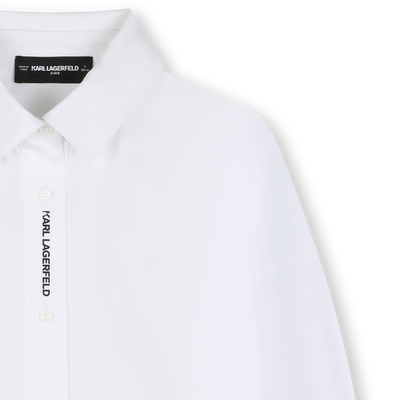 Camisa de mangas largas KARL LAGERFELD KIDS NI&Ntilde;A