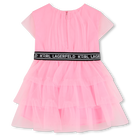 Vestido formal KARL LAGERFELD KIDS 
                    NI&Ntilde;A