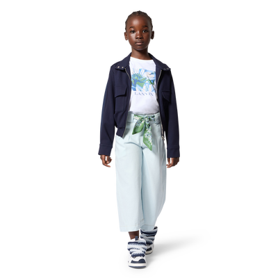 CAMISETA DE MANGA CORTA LANVIN NIÑA