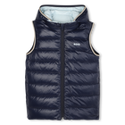 Chaqueta acolchada con capucha efecto flenn BOSS 
                    NI&Ntilde;O