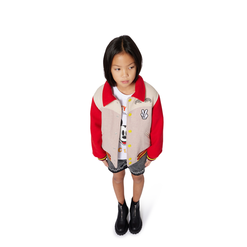 Chaqueta de pa&ntilde;o de lana MARC JACOBS 
                        NI&Ntilde;A