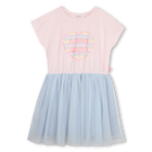 Vestido manga corta BILLIEBLUSH 
                    NI&Ntilde;A
