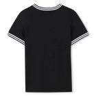 Camiseta con bandas de colores DKNY 
                    UNISEXO