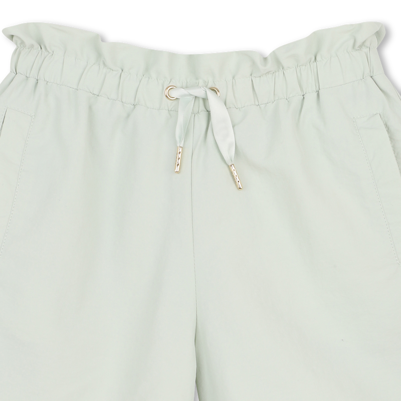 SHORTS DE CINTURA ELÁSTICA BOSS 
                        NIÑA