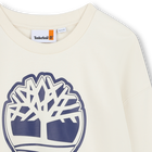 Sudadera con logo estampado TIMBERLAND 
                    NI&Ntilde;O