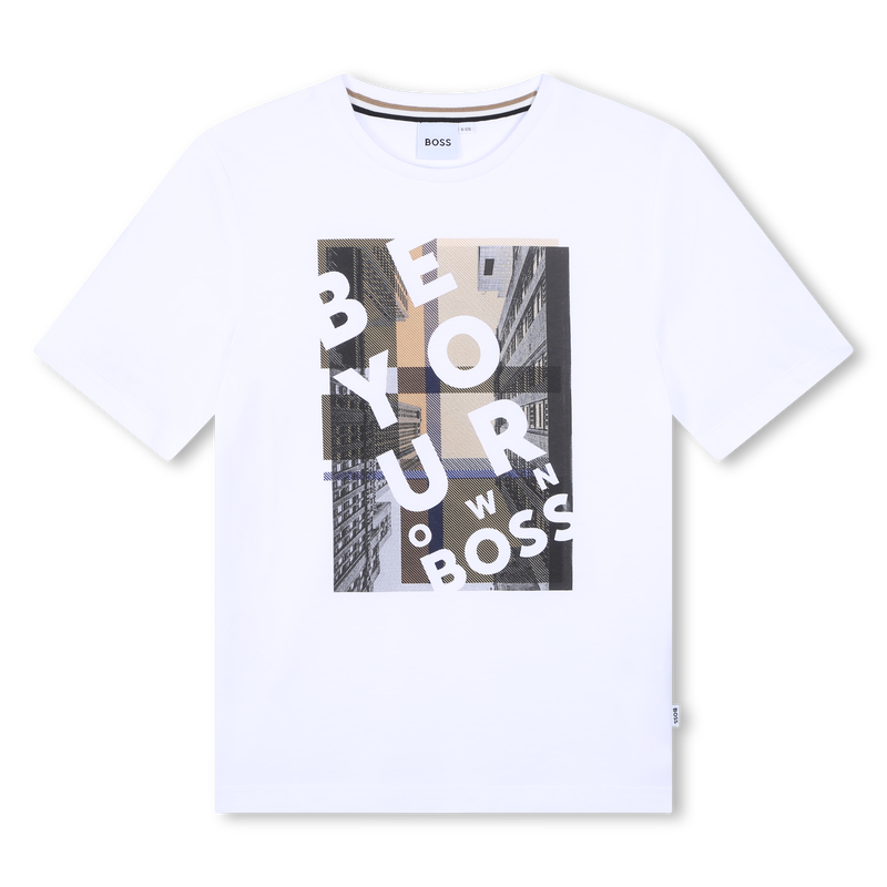Camiseta de manga corta BOSS 
                        NI&Ntilde;O