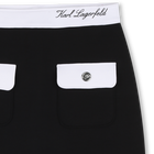 Falda corta KARL LAGERFELD KIDS 
                    NI&Ntilde;A