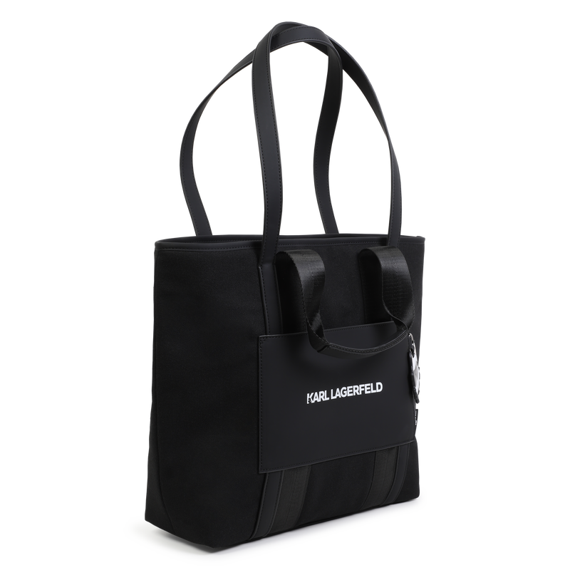 Bolso cab&aacute;s con parche KARL LAGERFELD KIDS 
                        NI&Ntilde;A