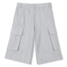 Pantal&oacute;n corto de rayas DKNY 
                    NI&Ntilde;A