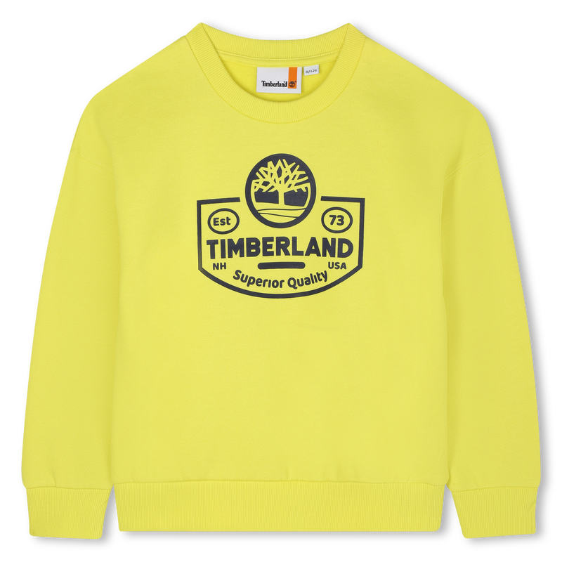 Sudadera de vell&oacute;n cepillado TIMBERLAND 
                        NI&Ntilde;O