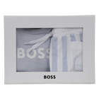 Conjunto camiseta + pantal&oacute;n corto BOSS 
                    NI&Ntilde;O