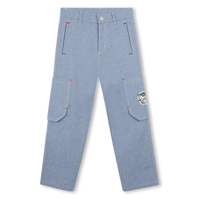 Pantal&oacute;n de algod&oacute;n KENZO KIDS NI&Ntilde;O