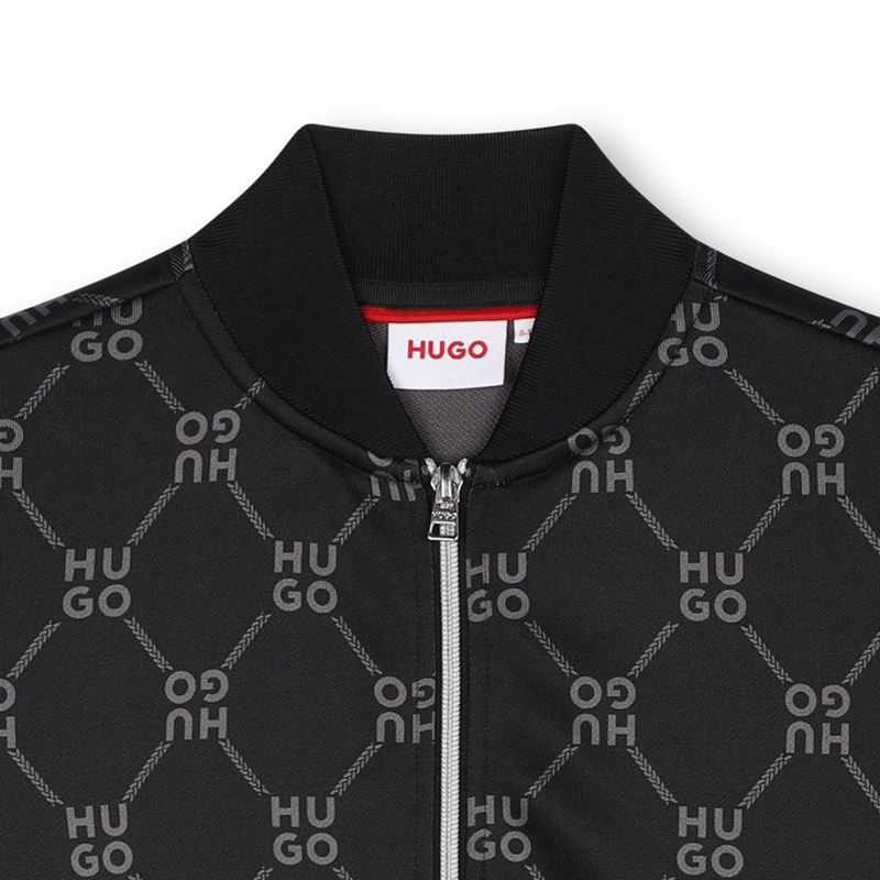 Chaqueta de ch&aacute;ndal de mulet&oacute;n HUGO 
                        NI&Ntilde;O