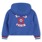 Sudadera con capucha bordada KENZO KIDS 
                    NI&Ntilde;A