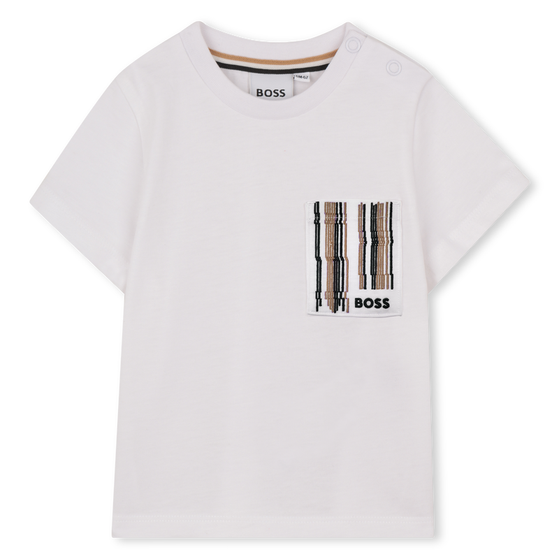 CAMISETA DE MANGA CORTA BOSS 
                        NI&Ntilde;O