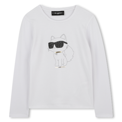 Camiseta de manga larga KARL LARGERFELD KIDS NIÑA
