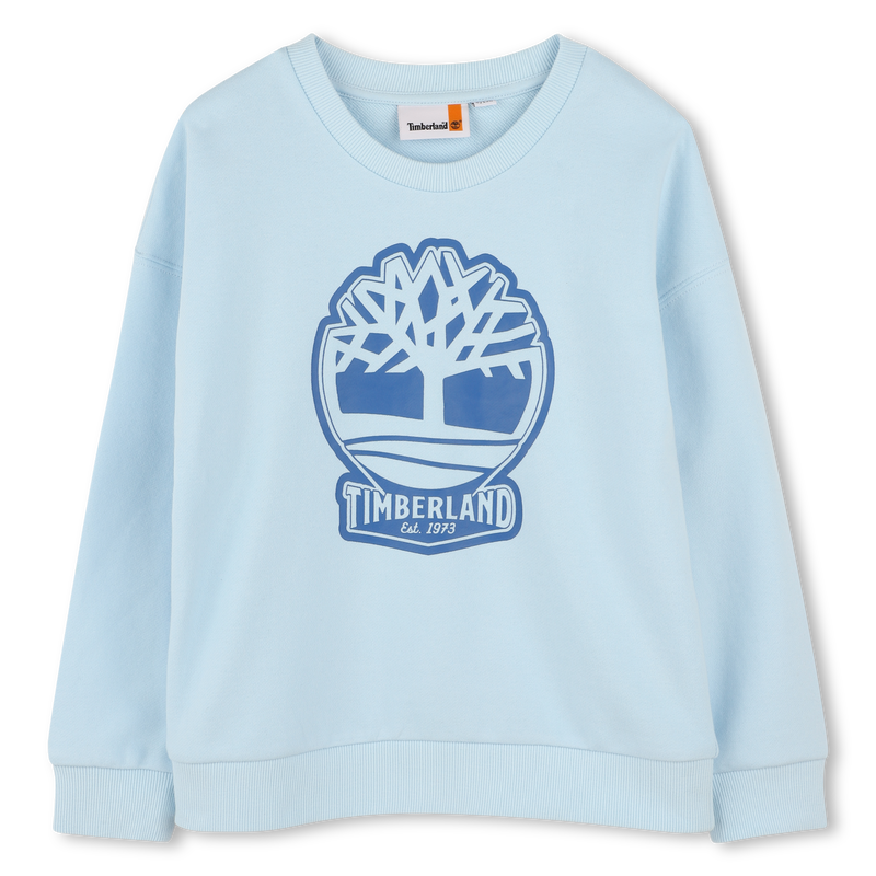 Sudadera con logo estampado TIMBERLAND 
                        NI&Ntilde;O