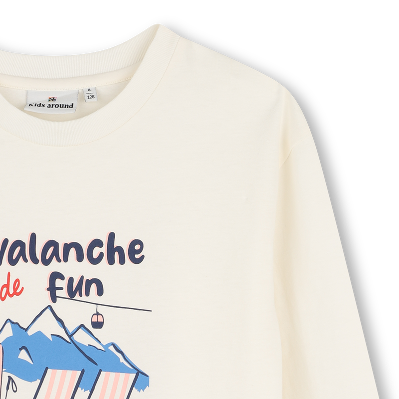 Camiseta de manga larga KIDS AROUND 
                        NI&Ntilde;A