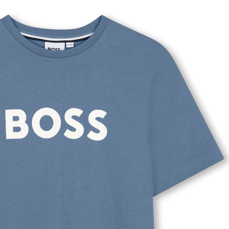CAMISETA DE MANGA CORTA BOSS 
                        NI&Ntilde;O