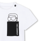 Conjunto de camiseta y pantal&oacute;n KARL LAGERFELD KIDS 
                    NI&Ntilde;O