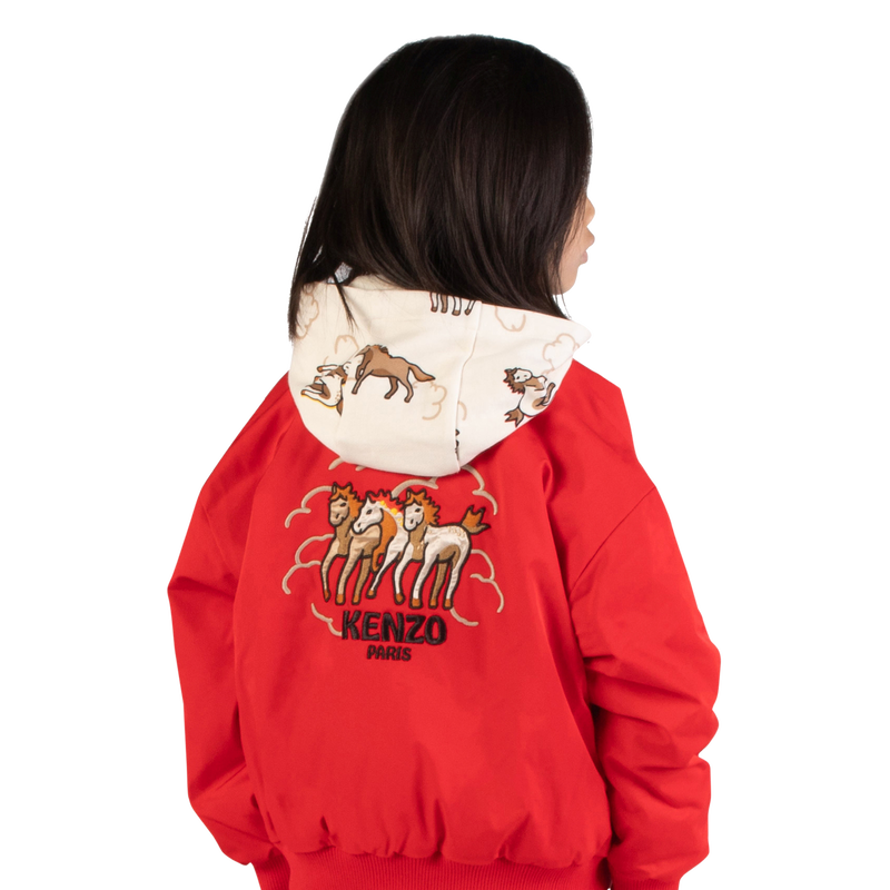 SUDADERA CON CAPUCHA KENZO KIDS 
                        UNISEXO
