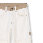 Pantal&oacute;n ajustable de sarga TIMBERLAND 
                    NI&Ntilde;O