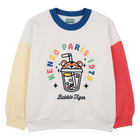 Sudadera fleece KENZO KIDS 
                    NI&Ntilde;O