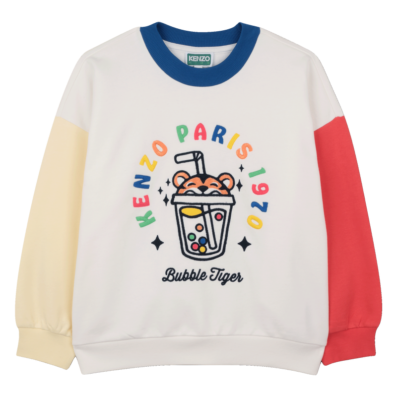 SUDADERA FLEECE KENZO KIDS 
                        NI&Ntilde;O