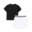 Conjunto de camiseta y bermudas KARL LAGERFELD KIDS 
                    NI&Ntilde;O