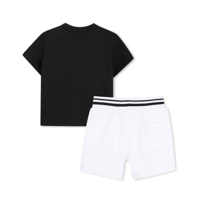 CONJUNTO DE CAMISETA Y BERMUDAS KARL LAGERFELD KIDS NI&Ntilde;O