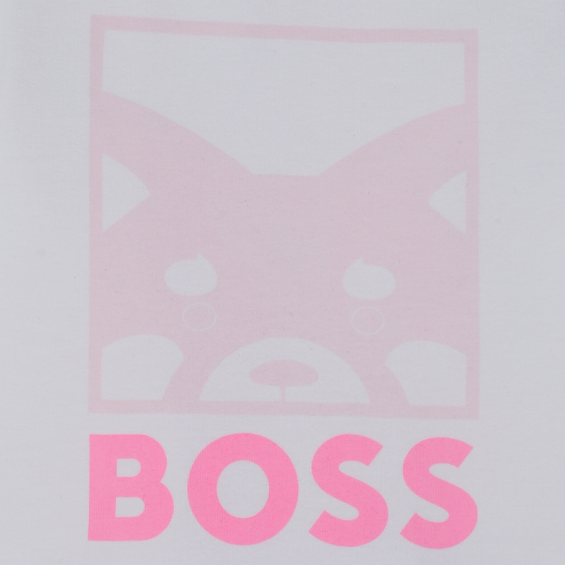 CONJUNTO DE C&Aacute;RDIGAN + PANTAL&Oacute;N + CAMISETA BOSS 
                        NI&Ntilde;A