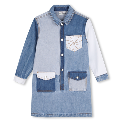 Vestido de denim KIDS AROUND NI&Ntilde;A