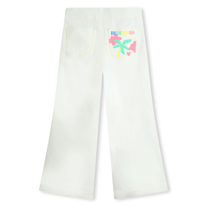 Pantal&oacute;n ancho de sarga