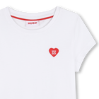 Camiseta de manga corta HUGO 
                    NI&Ntilde;A