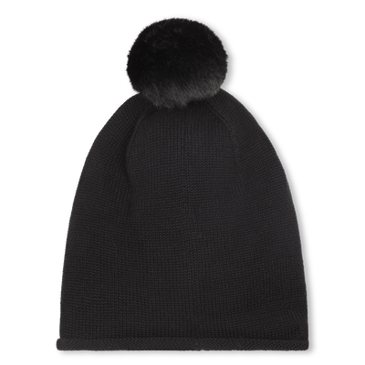 Gorro de punto KARL LAGERFELD KIDS NI&Ntilde;A