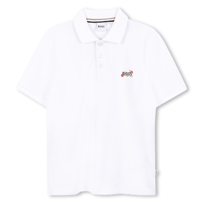 POLO MANGA CORTA BOSS NIÑO