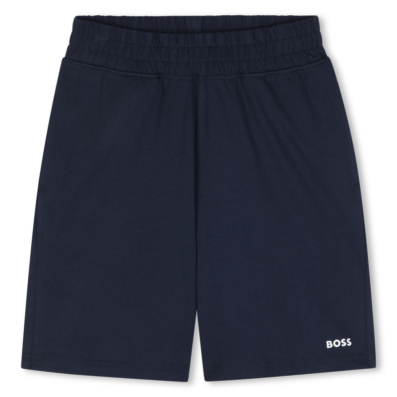 CONJUNTO CAMISETA + BERMUDAS BOSS 
                        NI&Ntilde;O