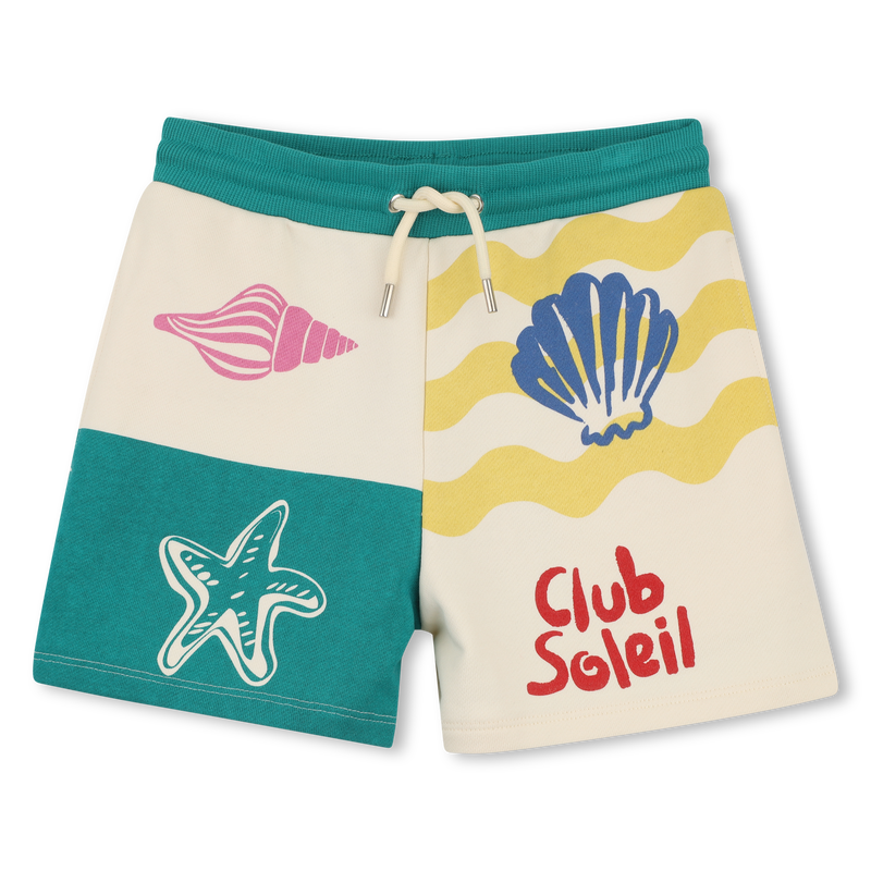 PANTALONES CORTOS DE FELPA KIDS AROUND 
                        NI&Ntilde;A