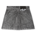 Falda vaquera de algod&oacute;n DKNY 
                    NI&Ntilde;A