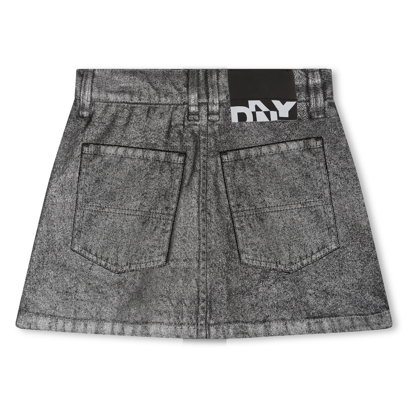 Falda vaquera de algod&oacute;n DKNY 
                        NI&Ntilde;A