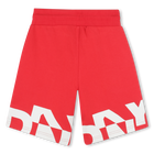 Bermudas de mulet&oacute;n de algod&oacute;n DKNY 
                    NI&Ntilde;O