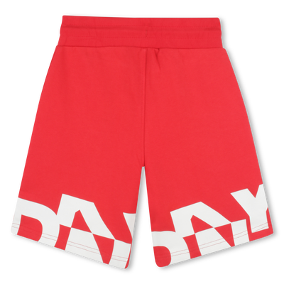 Bermudas de mulet&oacute;n de algod&oacute;n DKNY NI&Ntilde;O