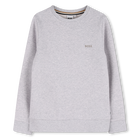 Sudadera de cuello redondo, GRIS CHINE, hi-res