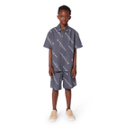 Conjunto de camisa y pantal&oacute;n corto GIVENCHY 
                    NI&Ntilde;O