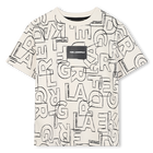 Camiseta de manga corta KARL LAGERFELD KIDS 
                    NI&Ntilde;O