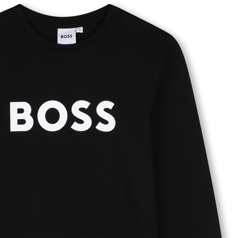 Camiseta de manga larga BOSS 
                        NI&Ntilde;O