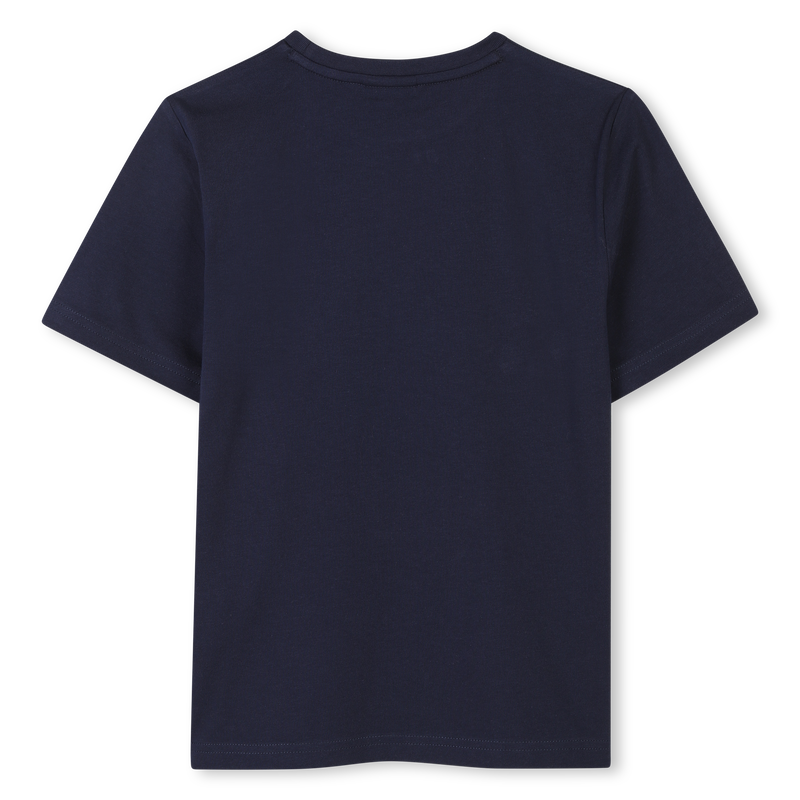 Camiseta algod&oacute;n manga corta BOSS 
                        NI&Ntilde;O