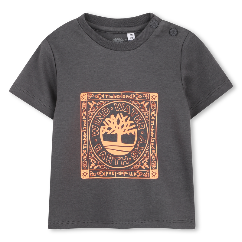 CONJUNTO DE C&Aacute;RDIGAN, CAMISETA Y PANTAL&Oacute;N CORTO TIMBERLAND 
                        NI&Ntilde;O